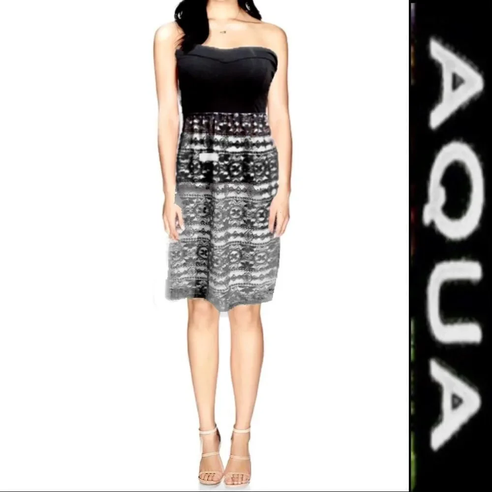✨NWT✨ Aqua Strapless Dress